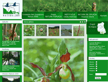 Tablet Screenshot of natura2000.ekolublin.pl
